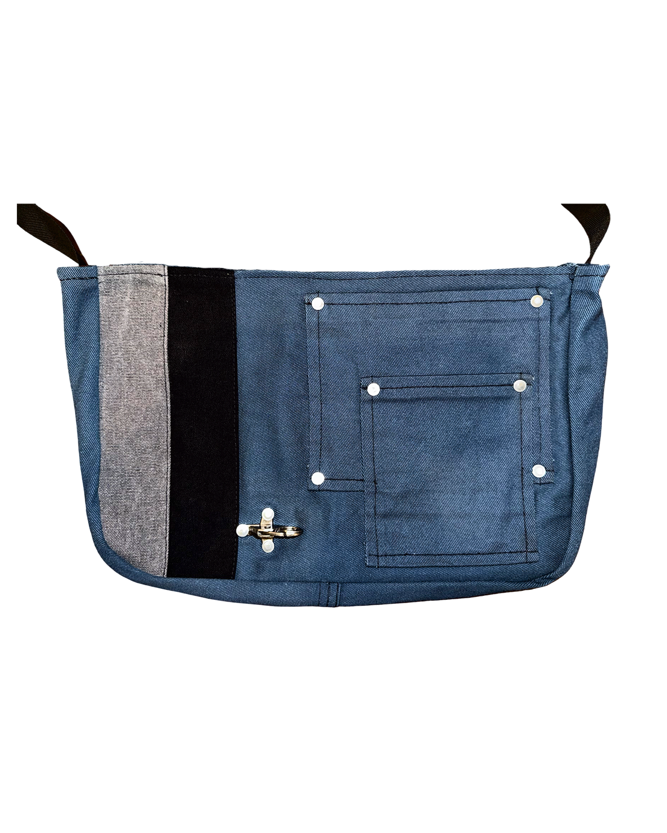 Messenger Bag (Blue/Black)