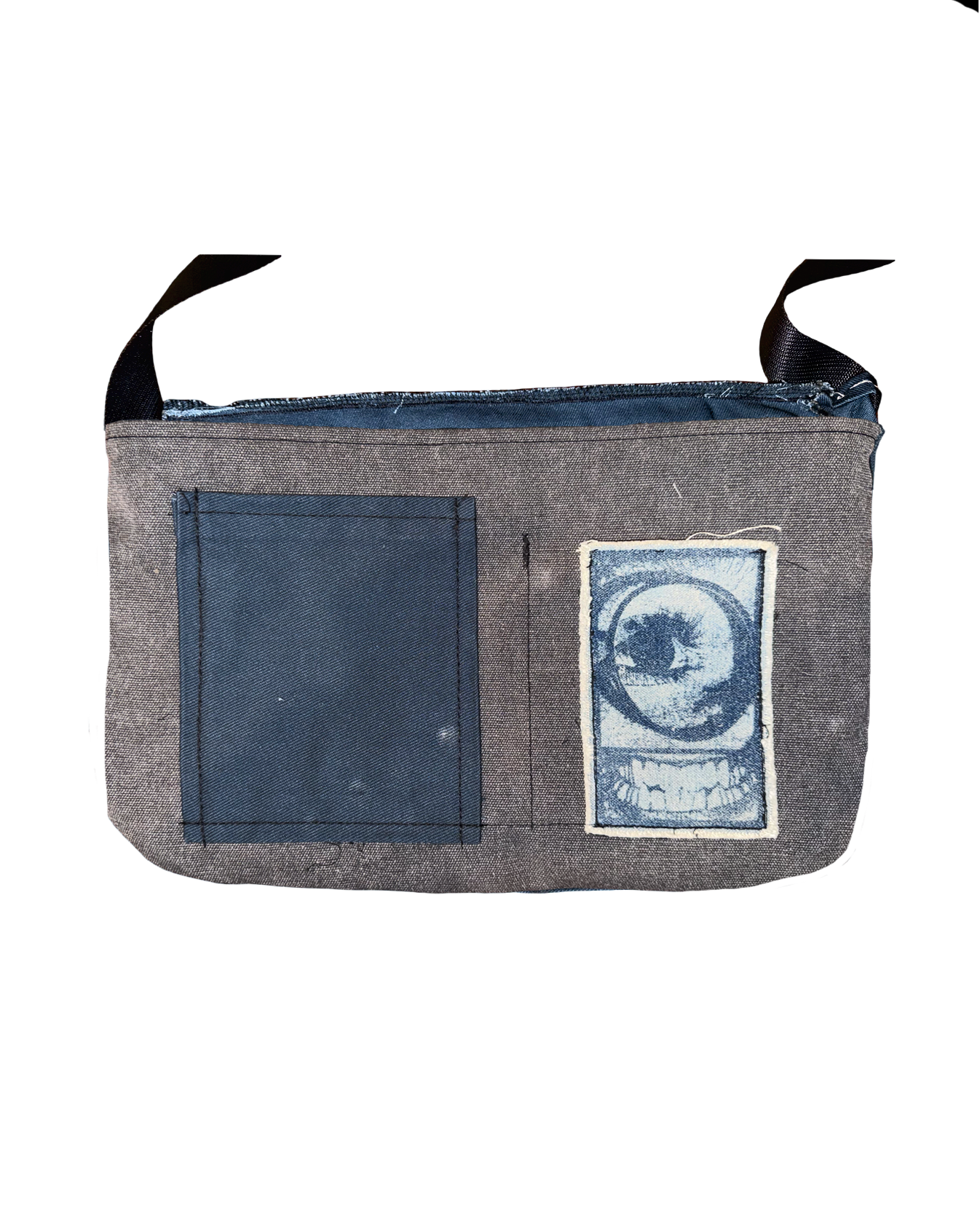 Messenger Bag (Blue/Black)